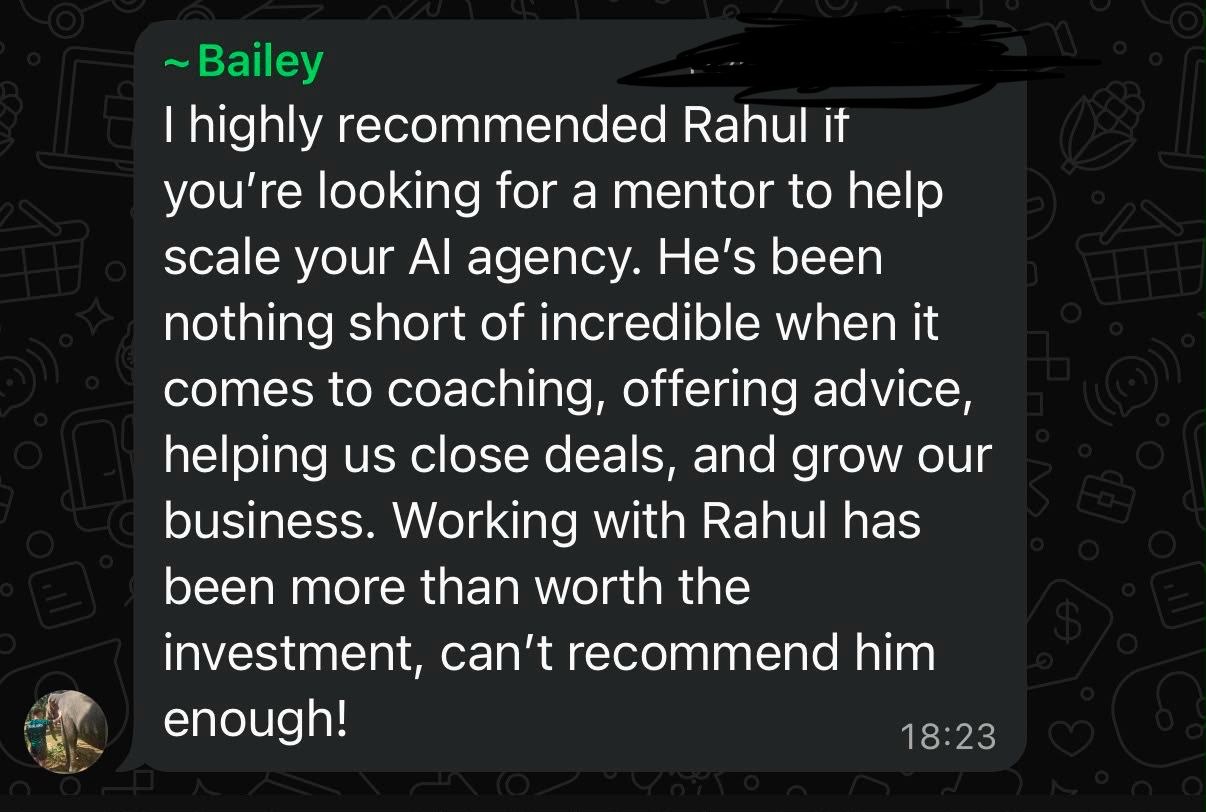 Bailey's testimonial